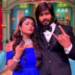 Amardeep Chowdary Instagram - Mass Raja 💣@amardeep_chowdary ❤️❤️ The Runner of BIGGBOSS Season 7 💣 Outfit : @pari.designers_ 👗 #biggboss7 #biggboss7buzz #biggboss7buzzz #telugubiggboss #biggbosstelugu #biggbosstelugu7 #biggboss7telugu #geeturoyal #exitinterview #biggbosstelugubuzz Annapurna Film Studio