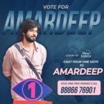 Amardeep Chowdary Instagram - He deserves to be in No 1… Please vote for amardeep 🙏 How to vote ? * Login to Disney plus hotstar * Search Biggboss Telugu 7 * Tap on vote * Cast 1 vote to Amardeep * Give 1 missed call to 8886676901 #voteforamardeep #supportamardeep #amardeep #biggboss7telugu #starmaa
