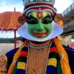 Amika Shail Instagram – Kathakali is such energy 🔥 
.
.

#AmikaShail #reels #trending #kathakali #kerala