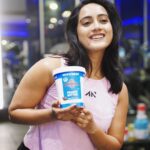 Amika Shail Instagram – Presenting the delicious penut butter from @myfitness ❤️🔥
.
.
#AmikaShail #penutbutter #myfitness #gymgirl