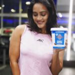Amika Shail Instagram – Presenting the delicious penut butter from @myfitness ❤️🔥
.
.
#AmikaShail #penutbutter #myfitness #gymgirl