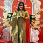 Amika Shail Instagram – Sabko maha Nabami ki shubhkamnaye ❤️
#durgapuja 
.
.
.
#AmikaShail #nabami #pujo #festiveseason #bengali #durga