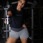 Amika Shail Instagram - Powered by @esnindia 🔥 . .. . #AmikaShail #esn #protien #whey #suppliments #fitness