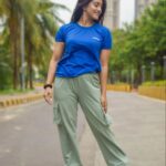 Amika Shail Instagram - I prefer Style with comfort.. Wearing @chkokko ❤️🌍 . . . #AmikaShail #chkokko #sport #sportwear #fitness #friday #instagood