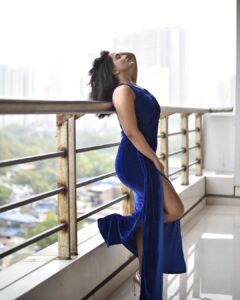 Amika Shail Instagram - 💙💙 . . . #AmikaShail #instagram #instamood #ootd