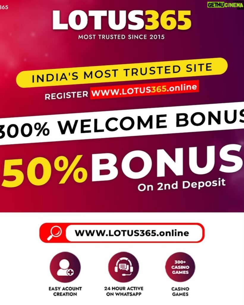 Amritha Aiyer Instagram - @Officiallotus365world www.lotus365.online Register Now To Open Your Account Msg Or Call On Below Number’s Whatsapp - +91 9124276444 +91 7394099409 +91 8868866700 Call On - +91 81429 20000 +91 95058 60000 Disclaimer- These games are addictive and for Adults (18+) only. Play on your own responsibility.