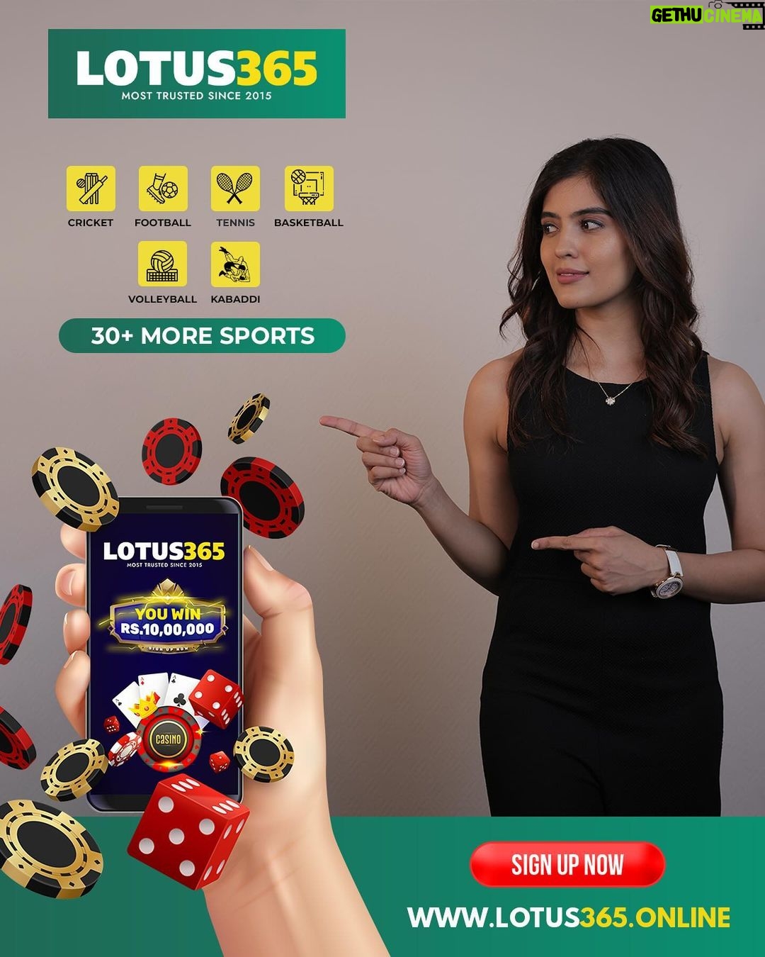 Amritha Aiyer Instagram - @Officiallotus365world www.lotus365.online Register Now To Open Your Account Msg Or Call On Below Number’s Whatsapp - +91 9124276444 +91 7394099409 +91 8868866700 Call On - +91 81429 20000 +91 95058 60000 Disclaimer- These games are addictive and for Adults (18+) only. Play on your own responsibility.