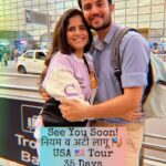 Amruta Deshmukh Instagram - “It’s just that sometimes goodbyes are a bitch.” 🥴 • नियम व अटी लागू | USA Tour | 35 days | 14 shows 🇺🇸 | Ticket link in bio • 8th Sept: Seattle, WA; 9th Sept: New Jersey 10th Sept: Delaware 16th Sept: Bay Area; 17th Sept: Kansas City; 22nd Sept: Washington, DC; 23rd Sept: Cleveland, OH; 24th Sept: Chicago; 30th Sept: Dallas; 1st Oct: Raleigh; 6th Oct: Pittsburgh; 7th Oct: Orlando; 8th Oct: Tampa T2 Mumbai International Airport