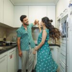 Amruta Deshmukh Instagram - May joy be the only emotion that stays in our house. 🩵 Have a lovely Sunday. 💫 • • 📸 @shrutisbagwe MUA: @saurabh_kapade Styled by: @tanmay_jangam Wearing: @cottoncottageindia Mumbai, Maharashtra