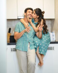 Amruta Deshmukh Instagram - May joy be the only emotion that stays in our house. 🩵 Have a lovely Sunday. 💫 • • 📸 @shrutisbagwe MUA: @saurabh_kapade Styled by: @tanmay_jangam Wearing: @cottoncottageindia Mumbai, Maharashtra
