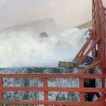 Amruta Deshmukh Instagram - Hear the roar ! See the beauty ! Touch the spray ! 🌊 🌈 अद्भुत #NiagraFalls #MaidOfTheMist #CaveOfTheWinds Niagara Falls, New York