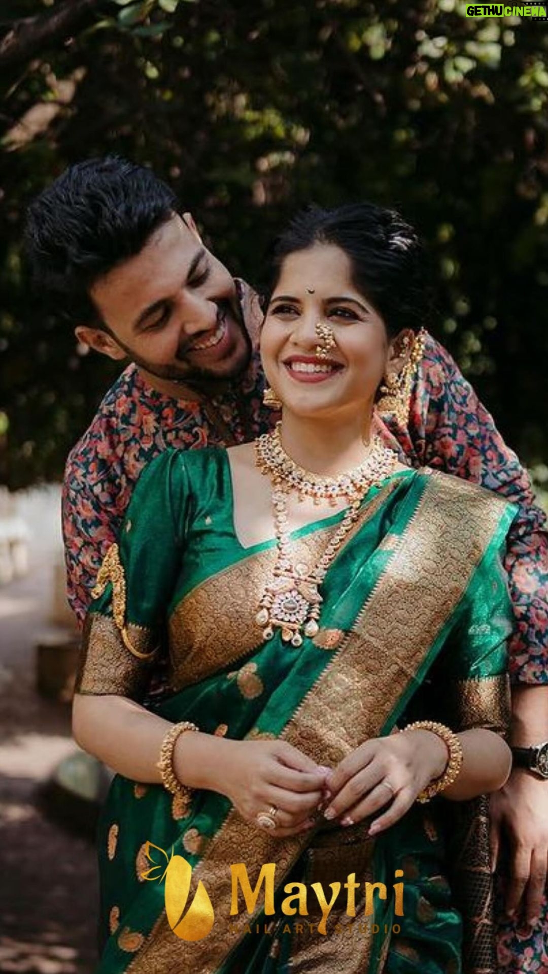 Amruta Deshmukh Instagram - Seasons first bride the most beautiful Our beloved @khwabeeda_amruta🧿✨ Dear Amruta Deshmukh thank you for choosing @maytri_nails_pune for your big day of life we are really happy work for your wedding nails 💅🏻♥️thank you dear♥️ Videography @aamoldhawalephotography #maytri_nails_pune #bridalnails #pramrutalove❤️👩❤️👨♾️ #pramruta #pune Maytri Nail Art Studio