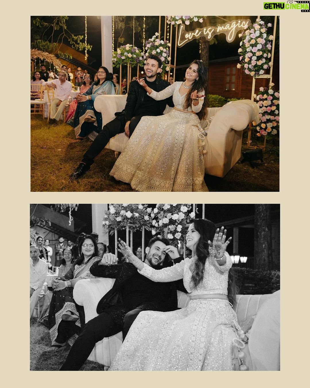 Amruta Deshmukh - 48.9K Likes - Dancing our way to forever ♾️ ✨❤️
•
•
Pictures by: @surajpatel.in
Hair and MUA: @swatighodke_mua_official
Outfits by: @suvidhafashion
Styled by: @tanmay_jangam
Jewellery by: @jizajewellerystudio