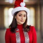 Amrutha Iyengar Instagram – Love this AI edit 🫶🏻 Merry Christmas everyone ♥️♥️♥️