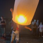 Anahita Bhooshan Instagram – Celebrated Loi Krathong a Thai festival with my “reel” fam who are no less than a “real” one now. 🪔 ชายหาดหัวหิน “huahin Beach” – ประจวบคีรีขันธ์