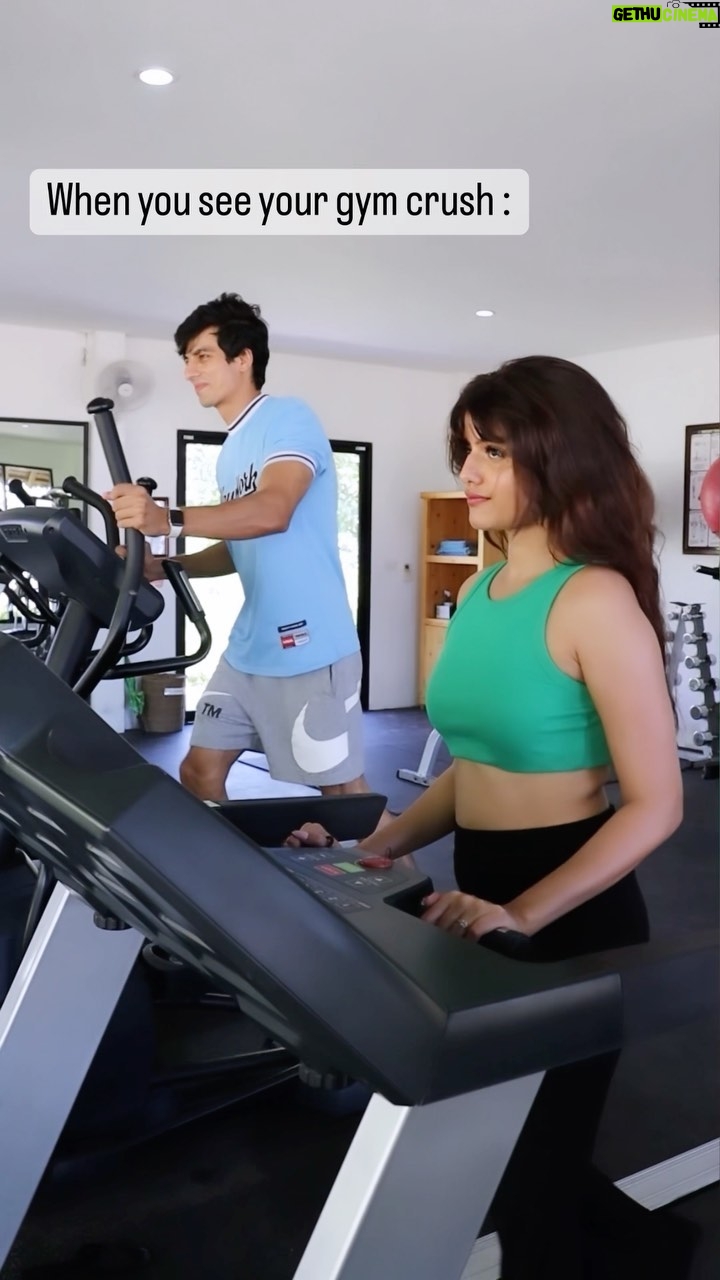 Anahita Bhooshan Instagram - Ever happened with you ? 😂 . Tag your gym crush 🤭 . Location - @saii.phiphiislandvillage . #trendingreels #trendingsongs #trending #couplegoals #vacation