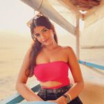 Anahita Bhooshan Instagram - S U N S E T L O V E R ☀️ Purple Martini at Sunset Point, Goa