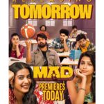 Ananthika Sanilkumar Instagram - SEE YOU!! #MAD 𝐆𝐫𝐚𝐧𝐝 𝐑𝐞𝐥𝐞𝐚𝐬𝐞 𝐓𝐨𝐦𝐨𝐫𝐫𝐨𝐰 🤩 Newly added Paid Premieres goes FAST FILLING 🕺, More special shows are being added! 🥳 Grab your tickets now 🎟 - [Booking link in the story] @kalyanshankar9 @nagavamsi19 @harika_1931 #SaiSoujanya @narnenithiin @sangeeth_shobhan @ramnitin_ @gouripriyareddyy @ananthika_sanilkumar @gopikaaudayan @bheemsceciroleo @navinnooli @shamdat @dineshkrishnandp @fortune4cinemas @adityamusicindia In cinemas #MADon6thOctober 🥳