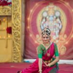Ananthika Sanilkumar Instagram - It was a delight to perform "sreeramakadha" in front of Triprayar Thevar 🙏🏻❤️ #triprayarekadeshi #sreeramatemple @athul_whiteramp 📸 Thriprayar Sreerama Temple