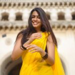 Ananthika Sanilkumar Instagram - Ishq tera mera 💛