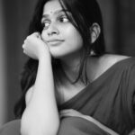 Ananthika Sanilkumar Instagram - sometimes it’s all black & white 🤍