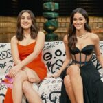 Ananya Panday Instagram - And we are manifesting our love for these BFF’s knows no bounds! #HotstarSpecials #KoffeeWithKaran Season 8 Episode 3 streams from 9th Nov. #KWKS8OnHotstar @saraalikhan95 @ananyapanday @karanjohar @apoorva1972 @jahnviobhan @dharmaticent