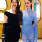 Ananya Panday Instagram - Felt like a kid in a candy store at the @swarovski flagship store opening in NYC ❤️🍭 and can’t get over how stunning the new @skims x @swarovski collection is 😍 thank you @giovannaengelbert for having me, ur the best!!!! New York, New York