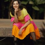Angana Roy Instagram - It's beginning to look a lot like Christmas, here's some December sunshine! 😇 #newpost #sunshinedress #sunshine #december #weatheringwithyou #wintermood #wintermorning #fridaypost #friyay #fridaymood #yellowdress #anganaroy #photoshoot #lovefromA