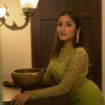 Anikha Instagram - 🌱🌱 Styling : @amritha_lakshmi___ @styledby_al_ Photography : @yaami____ Mua : @sreegeshvasan_makeupartist Costume @jazaashdesignstudio Jewellery : @zorros_jewelstore Location : @stay.dium