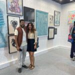 Anisha Victor Instagram - Art Date at @artmumbaiofficial last weekend 🖼️ #art #artfest #amritashergil #artmumbai Mahalaxmi Race Course
