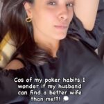 Anita Hassanandani Instagram – #TrueStory
PokerLover 
@poker_baazi 😂🤣😂