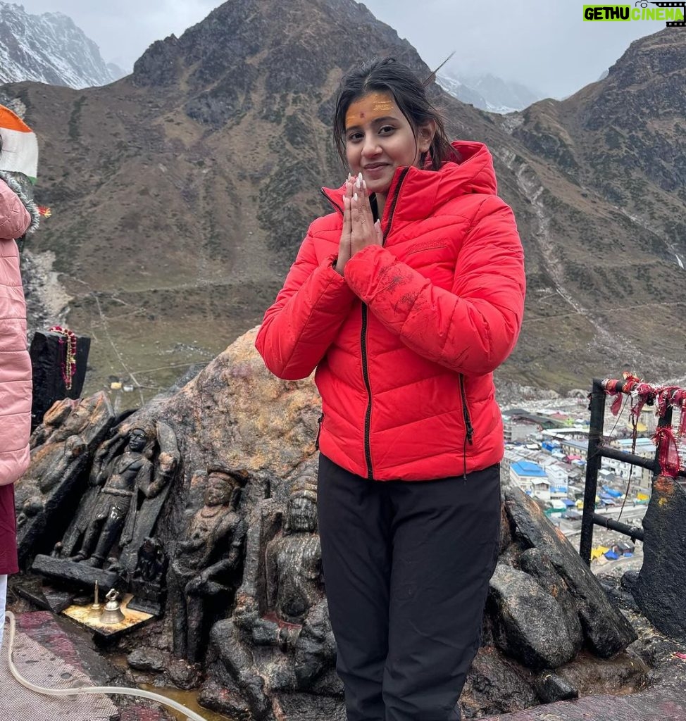Anjali Arora Instagram - केदारनाथ के रक्षक देवता भूकुण्ड भैरव🙏🏻 #kedarnath #bhairavnath #chardhamyatra