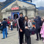 Anjali Arora Instagram - भोले बाबा देख मने मैं भक्त हूँ सबते ख़ास तेरा🙏🏻🥰 #kedarntah #bholenath #baba #anjaliarora Kedarnath Temple