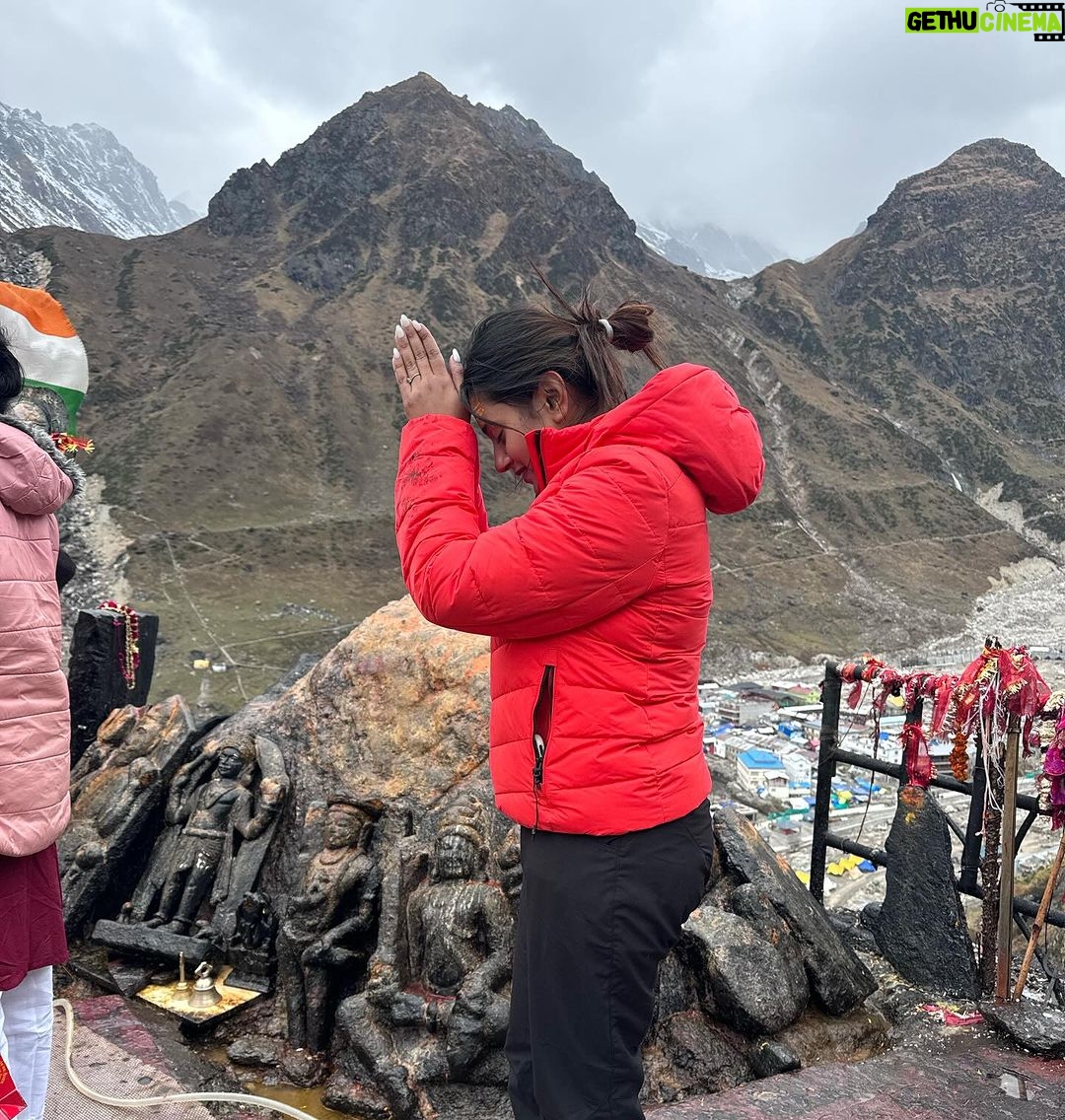 Anjali Arora Instagram - केदारनाथ के रक्षक देवता भूकुण्ड भैरव🙏🏻 #kedarnath #bhairavnath #chardhamyatra