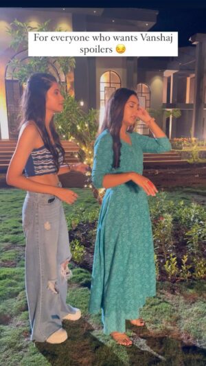 Anjali Tatrari Instagram - No way 😏

@sonysab @swastikproductions 

#vanshaj #yuvikamahajan #anjalitatrari #trendingreels #trending