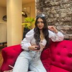 Anjali Tatrari Instagram - Take each day as it comes 🍷 #anjalitatrari #brunch #silly Silly Bombay