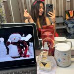 Anjali Tatrari Instagram - Merry Christmas ♥️ #christmasdecor #christmas #beyourownsanta #december #anjalitatrari #shine #workingsunday Umargam, Gujarat, India