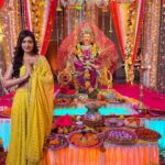 Anjali Tatrari Instagram - Jai Mata Di 😇✨ #anjalitatrari #navratri #navratrispecial