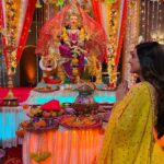 Anjali Tatrari Instagram - Jai Mata Di 😇✨ #anjalitatrari #navratri #navratrispecial