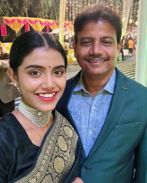 Ankita Bhattacharyya Instagram - Baba ❤️