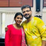 Ankita Bhattacharyya Instagram - Happy birthday Sir ❤️🙏❤️ Pronam Sir 🙏 Apni r Mam Ei bhabei Hashte thakun r shushtho thakun sir mam ❤️🙏