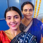 Ankita Bhattacharyya Instagram - Amader Barir Kali Pujo 🙏❤️ Joy Ma 🙏