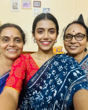 Ankita Bhattacharyya Instagram - Amader Barir Kali Pujo 🙏❤️
Joy Ma 🙏