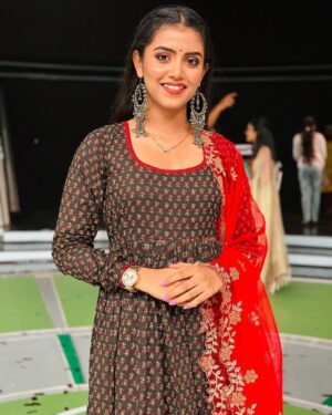 Ankita Bhattacharyya Instagram - ❤️
#comingsoon #dadagiri10
Dress- @myraa_786 ❤️