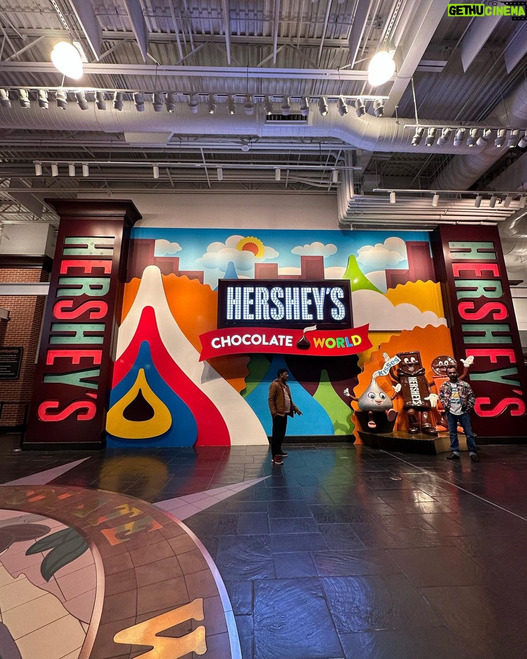 Ankita Bhattacharyya Instagram - Hershey’s chocolate World 😍🍫 Hershey's Chocolate World