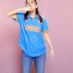 Ankita Lokhande Instagram - The "hum jeet gaye" moment is real close 🤌🏻 Best of luck @indiancricketteam 🇮🇳 @colorstv @beingsalmankhan @officialjiocinema @endemolshineind #AnkitaLokhande #AnkitaLokhandeJain #CricketFever #CricketWorldCup2023 #AnViInBiggBoss17 #BiggBoss #BB17 #DilDimaagAurDum #Colors #SalmanKhan #JioCinema