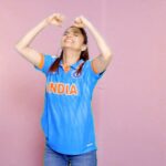 Ankita Lokhande Instagram - The "hum jeet gaye" moment is real close 🤌🏻 Best of luck @indiancricketteam 🇮🇳 @colorstv @beingsalmankhan @officialjiocinema @endemolshineind #AnkitaLokhande #AnkitaLokhandeJain #CricketFever #CricketWorldCup2023 #AnViInBiggBoss17 #BiggBoss #BB17 #DilDimaagAurDum #Colors #SalmanKhan #JioCinema