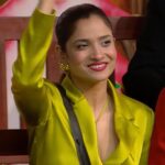 Ankita Lokhande Instagram - Bringing her own lime light ✨💚 Top: @savlamba 💎 @womencode.in Styled By: @hemlataa9 @stylebyhemlataa Assisted By: @saloni142_ @colorstv @beingsalmankhan @officialjiocinema @endemolshineind #AnkitaLokhande #Ankita #AnkitaIsTheBoss #BiggBoss #BB17 #DilDimaagAurDum #Colors #SalmanKhan #JioCinema