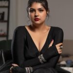 Anshula Kapoor Instagram - Can you tell black is my favorite colour? 🖤 Styled by @shereenlovebug Style team @jahnavi.kothari Hair by @ruchithakur.5 Makeup by @goldandglittr Bodysuit: @shopmonokrom Skirt: @brindasneha Jewellery : @amrapalijewels Photographed by @sunnychothaniphotography Managed by @niharika_bhanushali