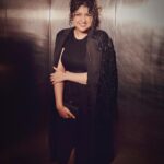 Anshula Kapoor Instagram - 🖤 Styled by @mohitrai with @ruchikrishnastyles Assisted by @muskanduaaa Makeup by @divyashetty_ Hair by @hairby_shivanik Outfit @28moons.in Jewellery @diosaparis Shoes @stuartweitzman Photography @visualaffairs_va